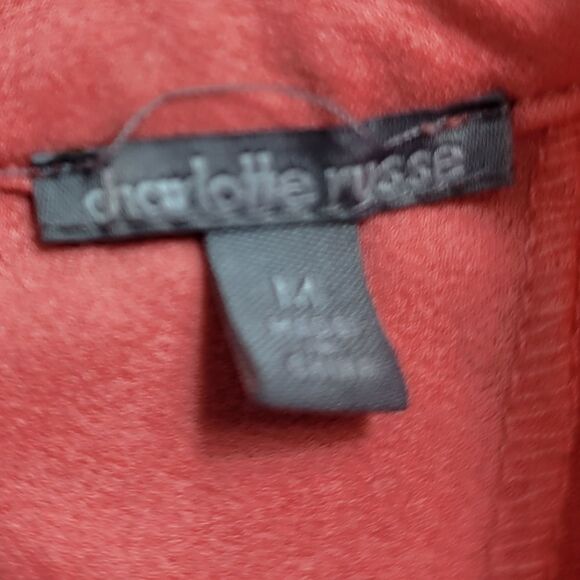 Charlotte Russe peach blouse M - Picture 5 of 5